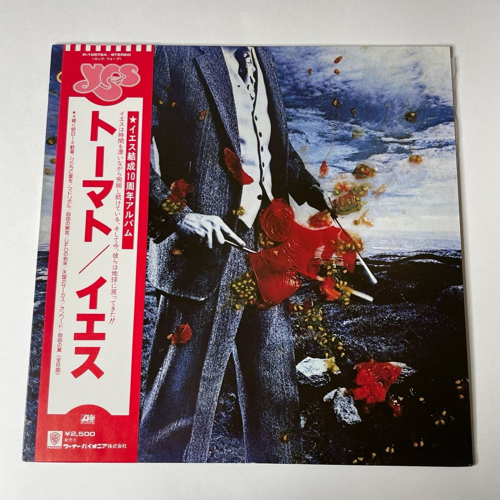 Винтажная виниловая пластинка LP Yes Tormato (Japan 1978) (Obi) Madrigal