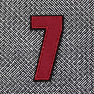 Нашивка Цифра "7" (красная)