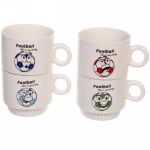 Набор кружек на стойке 280мл «Футбол»