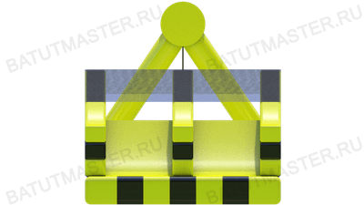 Надувной модуль препятствий «Вышибала»