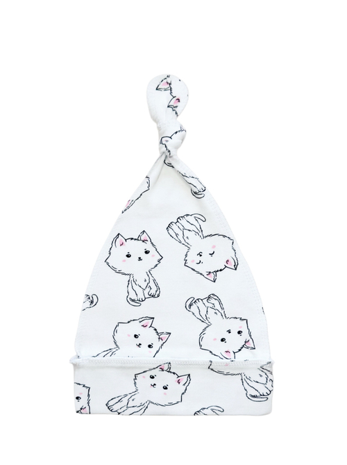 Шапочка-узелок Кошечки
