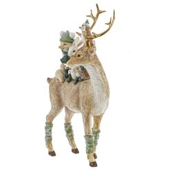 GAEM Фигурка декоративная "Олень", L19 W7 H25 см