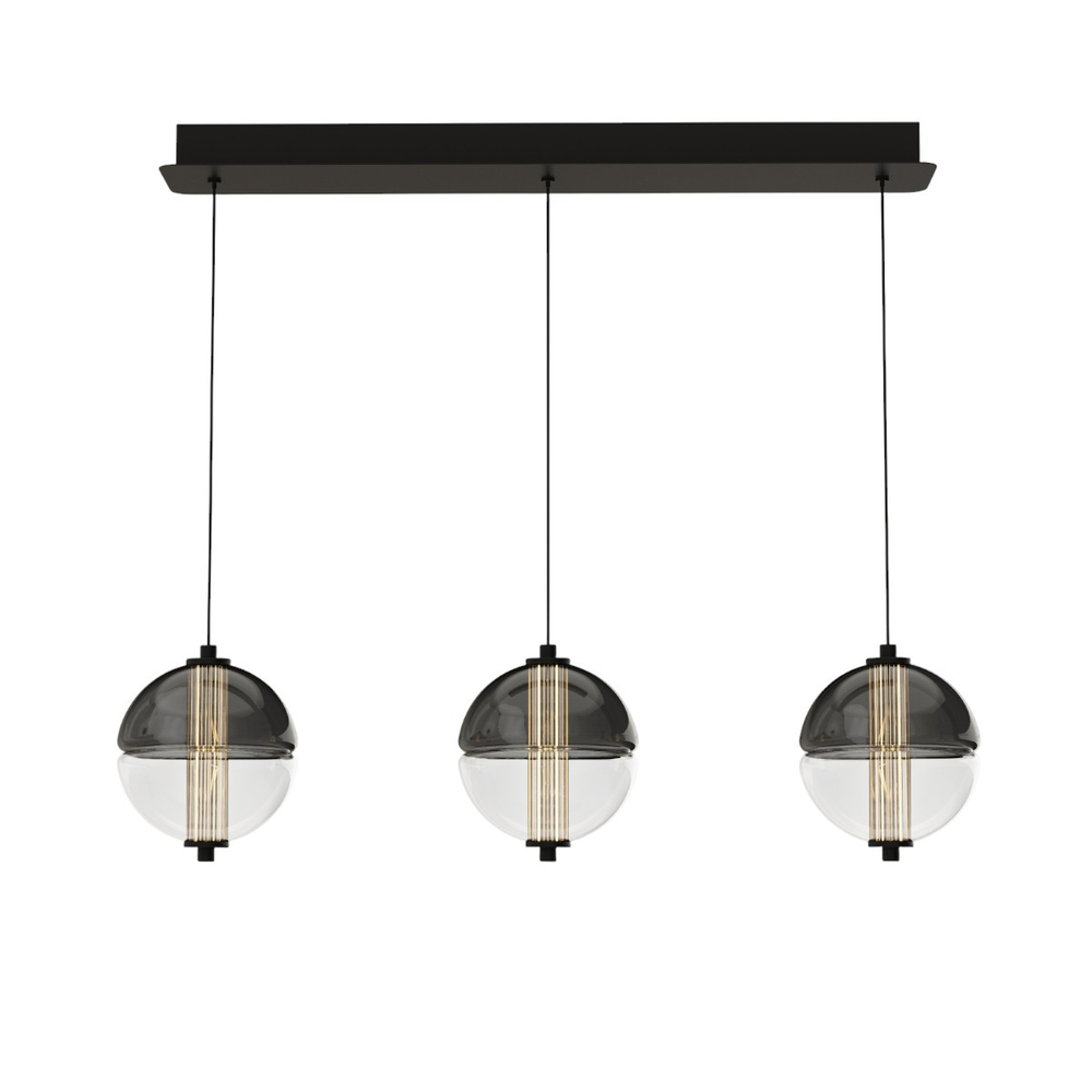 Подвесной светильник MD24022079-3B black/smoky