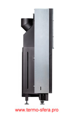 Каминная топка Экокамин ВЕГА 1000 MB принтинг черный шамот