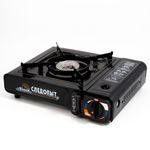 Плита наст. газовая &quot;СЛЕДОПЫТ - Black&quot; (с переходником)/6/