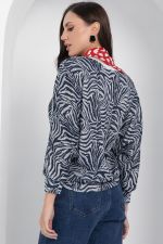 Джемпер Бери и беги (сине-серый) Б12680-7 LT Collection