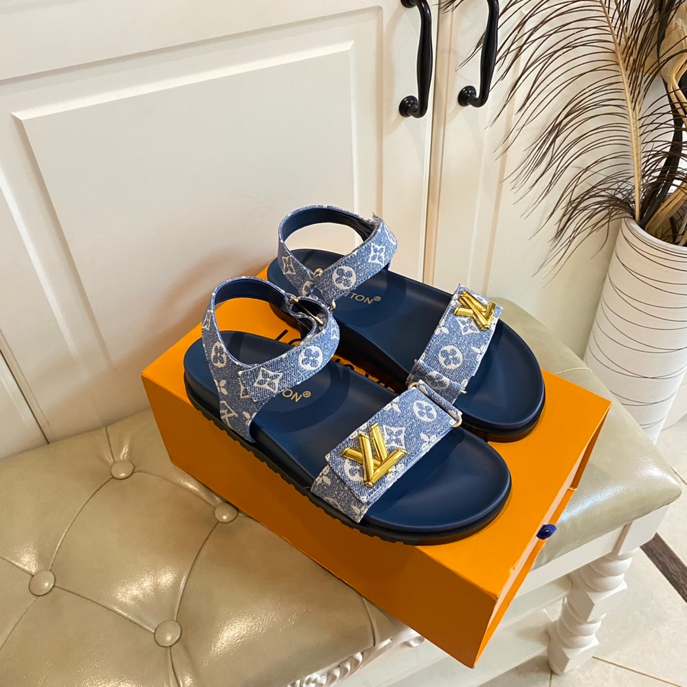 Louis Vuitton Sunset Comfort Flat Sandal
