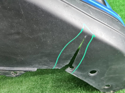 Бампер передний Nissan Qashqai 2 j11 (2017-2023)