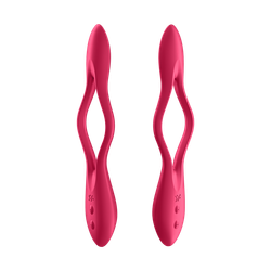 Вибромассажер Satisfyer Elastic Joy, красный