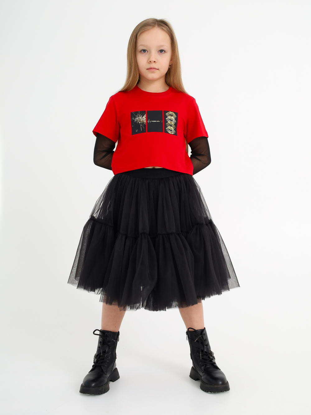 Футболка SETKA INZIBE GIRL, красная