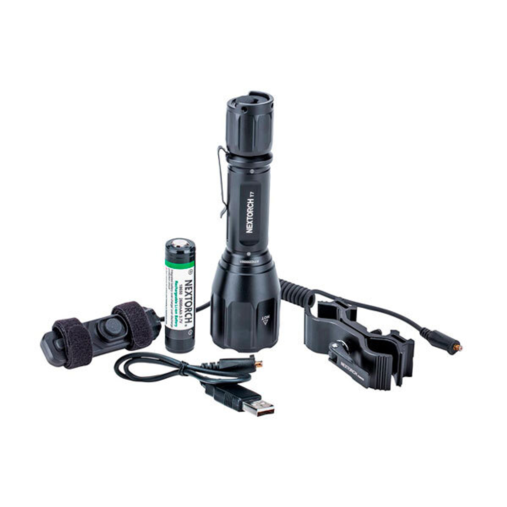 Комплект - фонарь Nextorch T7 Long-range Hunting Set V2.0, 1300 люмен