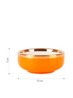 Соусник "Royal line.Orange" 7,6см*3,2см (min12) (транспортная упаковка)