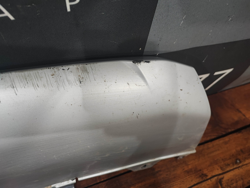 Накладка переднего бампера S-Line Audi Q3 (F3) 18-нв Б/У Оригинал 83A807733