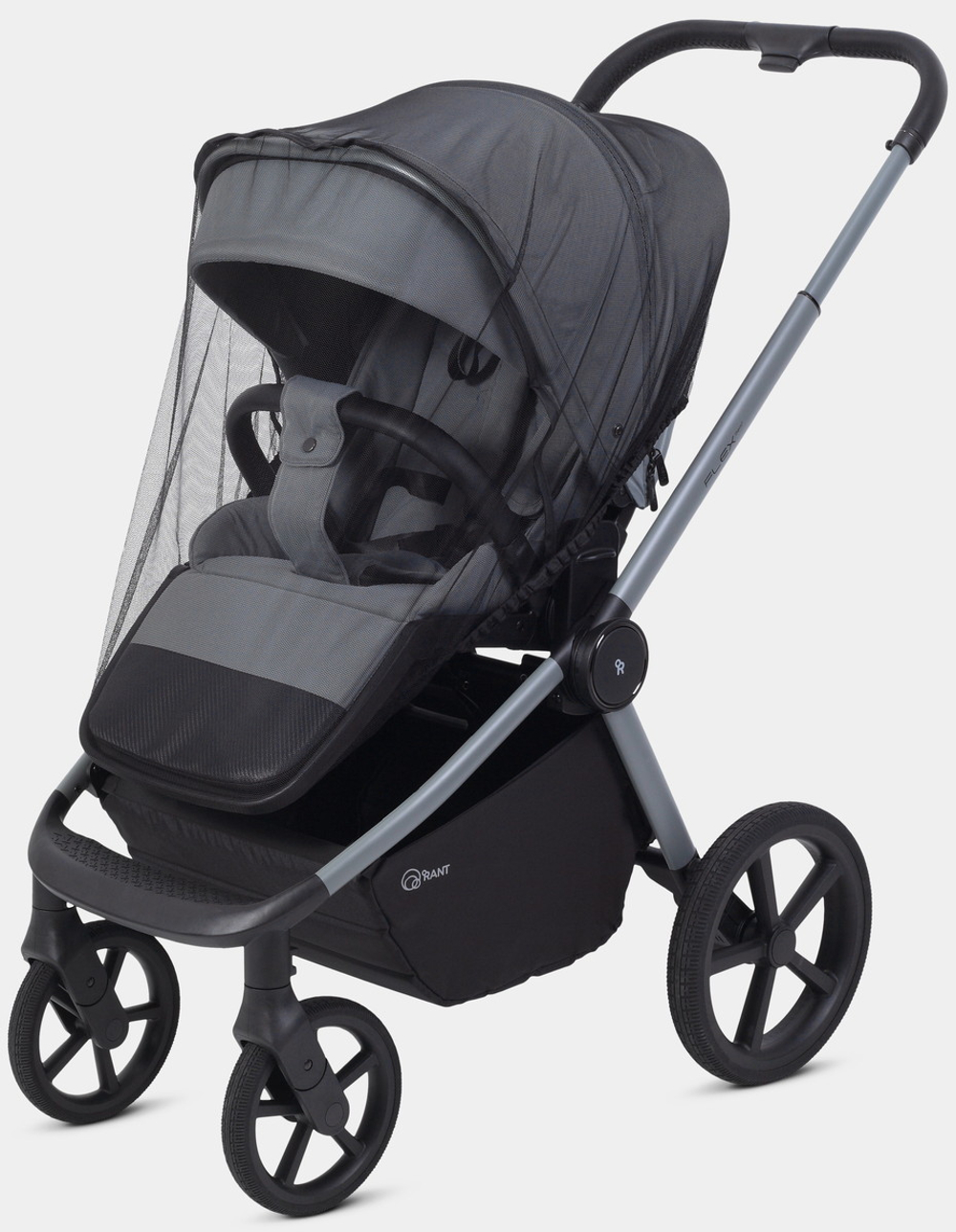 Детская коляска Rant Flex Therm Soft 3 в 1 с автокреслом Cruise Grey Forest Green