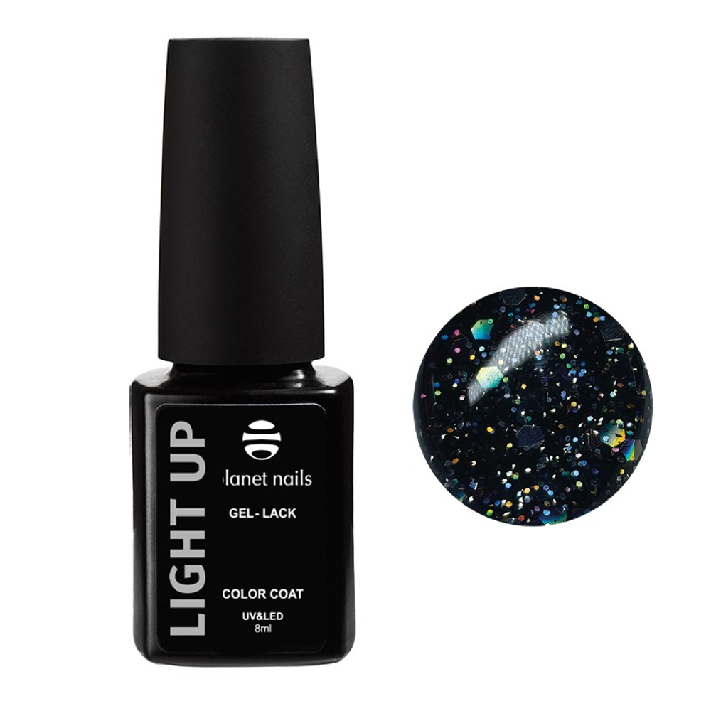 Planet Nails Гель-лак "Light Up" - 389, 8мл