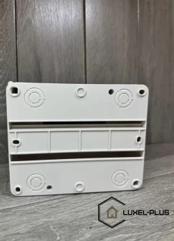 Бокс КМПн-6/8 корпус модульный пластиковый навесной для наружной установки без дверцы, IP30.