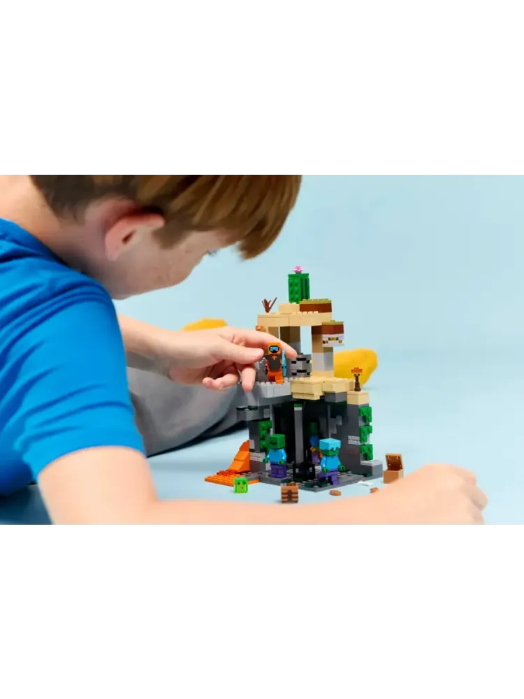 Конструктор Minecraft 21587 Зомби-Подземелье