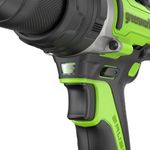 Дрель-шуруповерт ударная акк. Greenworks GD24DD140, 24V,б/щет,70/140Нм,Anti-kickback,1x4Ач,ЗУ,кор (3707607CUB)