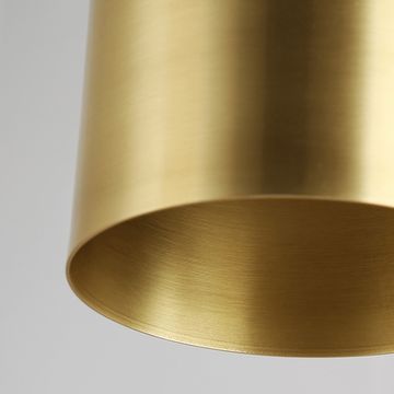 Подвес с латунным абажуром BRICK