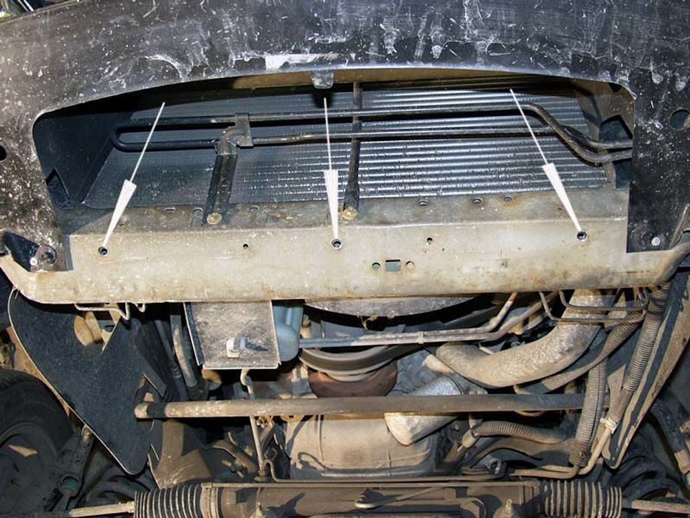 Защита картера Sheriff для Ford Mustang IV 1993-1998 арт.08.0729