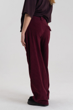 Брюки свободные вельвет