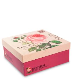 Packing Symphony WF-35/3-B Коробка «Квадрат» цв.бордов./беж.