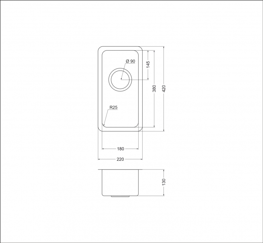 Мойка Oulin OL-0361