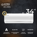 Cплит-система Ultima Comfort Eclipse ECL-I07PN, инверторная, для помещения до 21 кв.м.