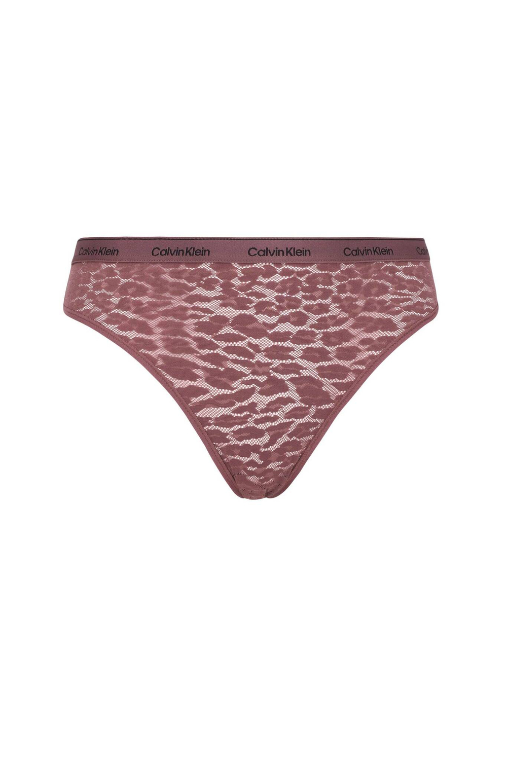 Кружевное трусики-бразилианки 3 шт. Calvin Klein Underwear - розовый(000QD5225E)