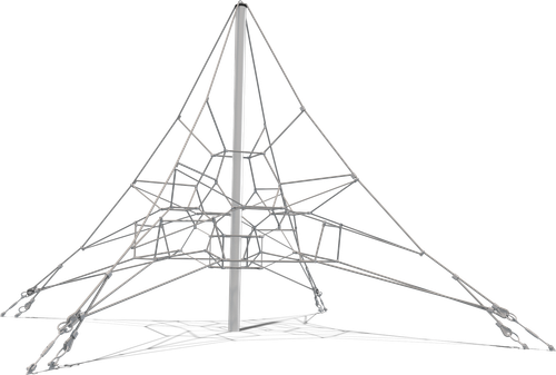 Гибкие элементы для лазания Стрела (паттерн Papercut)