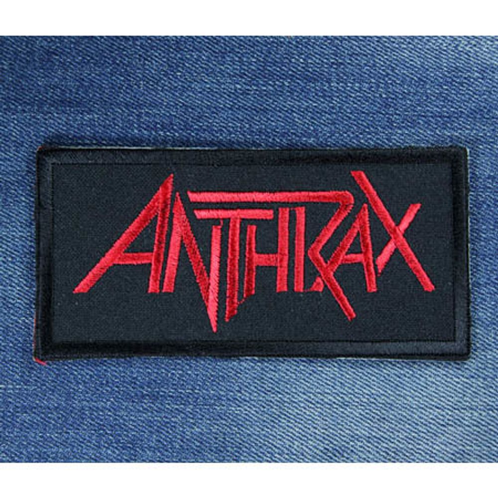 Нашивка Anthrax (надпись)