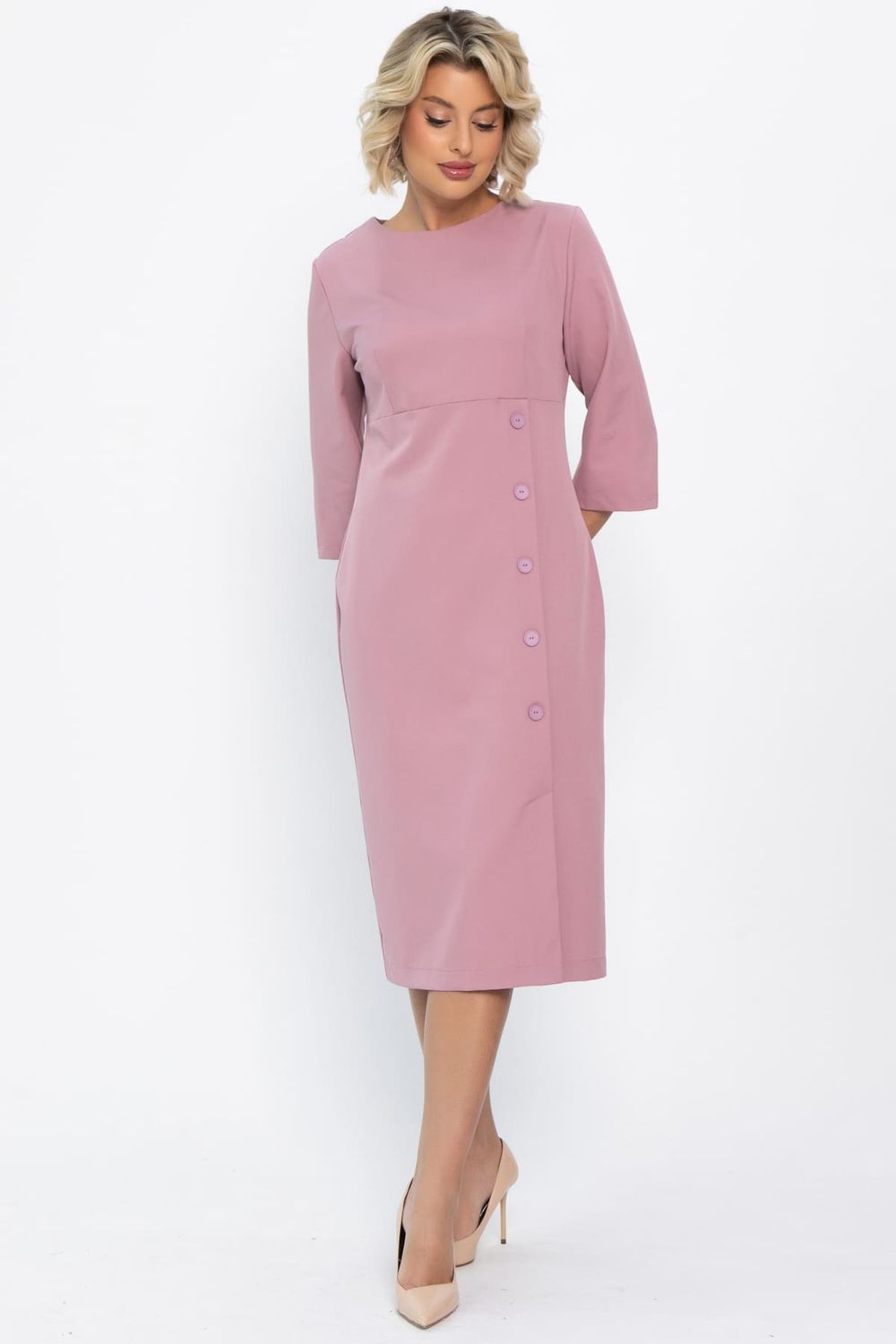 Платье Твоё настроение (розовое) П14812-43М LT Collection