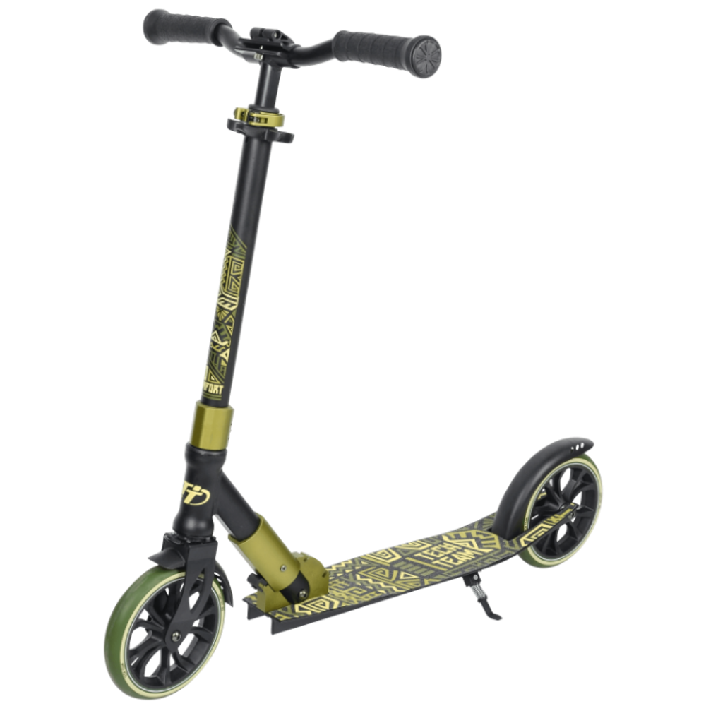 Самокат TECH TEAM COMFORT 180R 2021 серо-зеленый