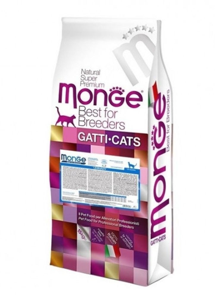 Monge Cat 10кг Urinary Сухой корм для кошек профилактика МКБ