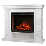 Каминокомплект Real Flame Brixton 25,5 WT с очагом Evrika 25,5