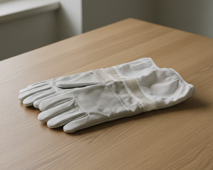 Перчатки кожаные ЛЮКС с вентиляцией