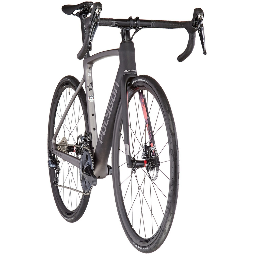 Велосипед шоссейный Polygon STRATTOS S8D 700C (2023) 554 XL BLK BA