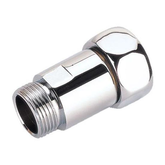 Американки для полотенцесушителя прямые 1/2"х1/2" ВР-НР хромированные