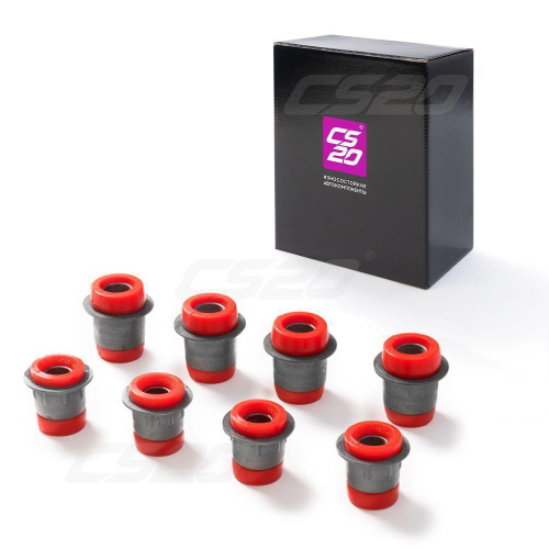 Сайлентблоки ВАЗ 2101-2107 8шт полиуретан красный Drive CS-20