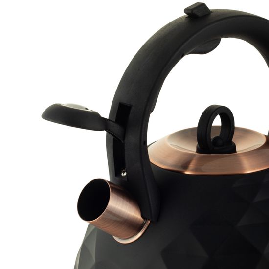 Чайник 3 л. из нержавеющей стали со свистком Kamille KM 0867