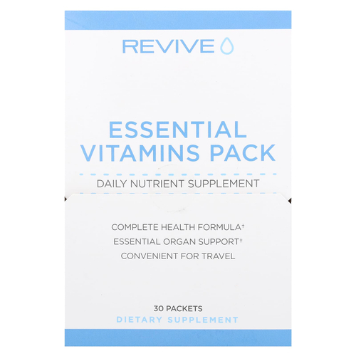 Revive, Essential Vitamins Pack, 30 пакетиков