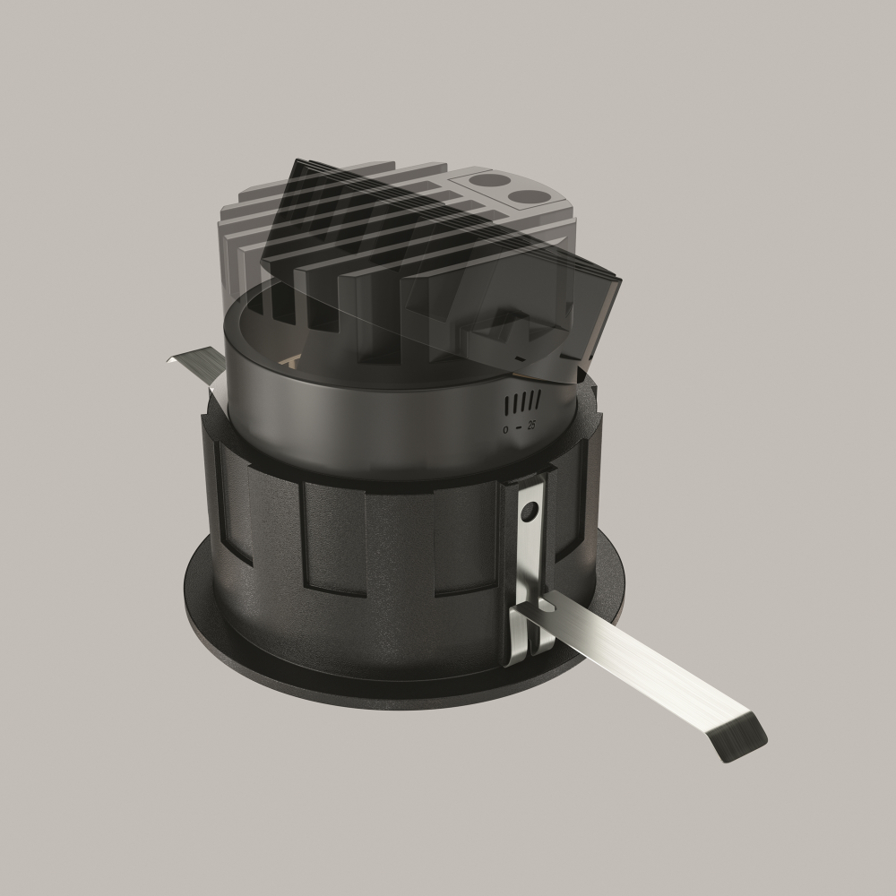 Встраиваемый светильник Technical DL057-10W3K-B