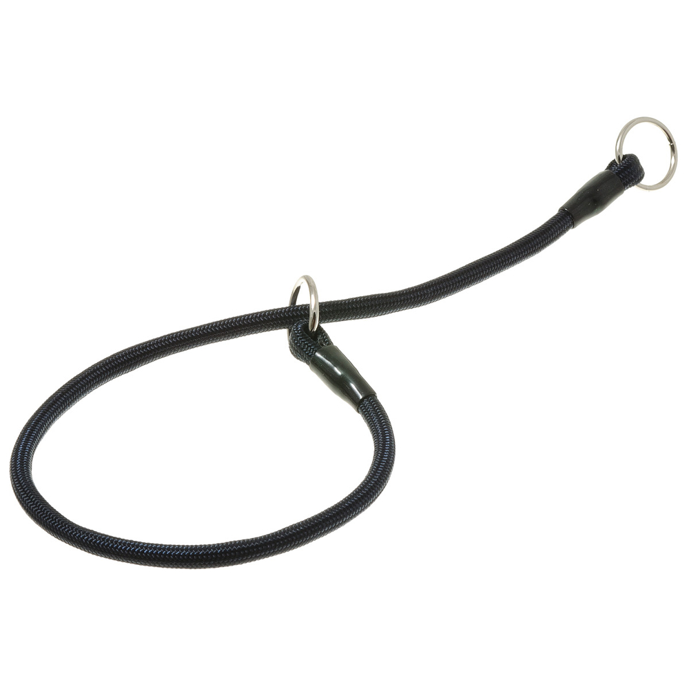 V.I.PET Ошейник-удавка с 2-я кольцами круглый 6 мм, 45 см