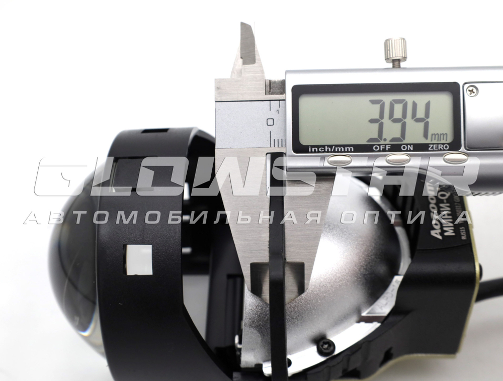 Билед модули Aozoom МИНИ-Q1 3.0 дюйма, 2 чипа, 5500K, 12V, 53W/62W, крепление 3R (комплект, 2шт)