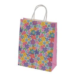 GAEM Пакет подарочный S (бумага 120г/м2, блок 12шт), L16 W8 H22 см, 3в.