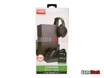 XBox Series X Многофункциональная подставка для консоли и двух джойст.+аккум.(2шт) (Pega PG-XBX013)