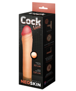 Фаллоудлинитель из киберкожи 20 см