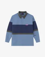 Лонгслив Ymkashix Rugby пыльно-синий/синий