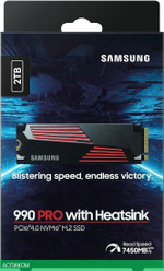SSD диск Samsung 990 Pro 2Tb (MZ-V9P2T0CW)