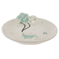 GAEM Тарелка "Белый медведь", L18 W17 H3 см